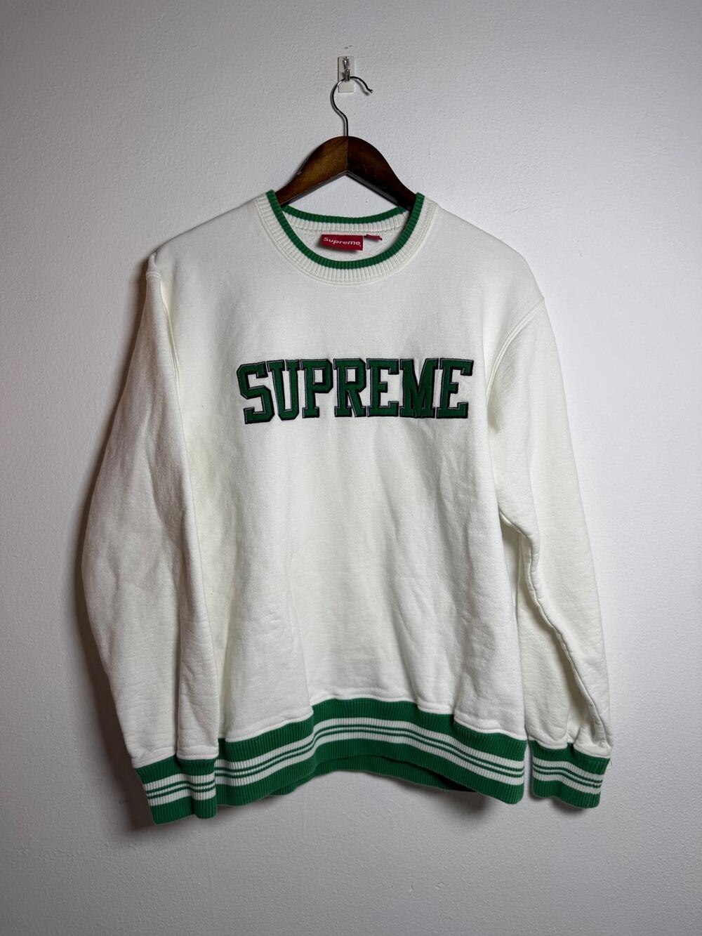 Supreme Felt Shadow Crewneck